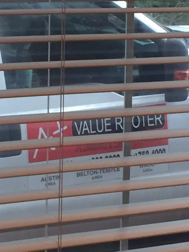 Slide of A+ Value Rooter