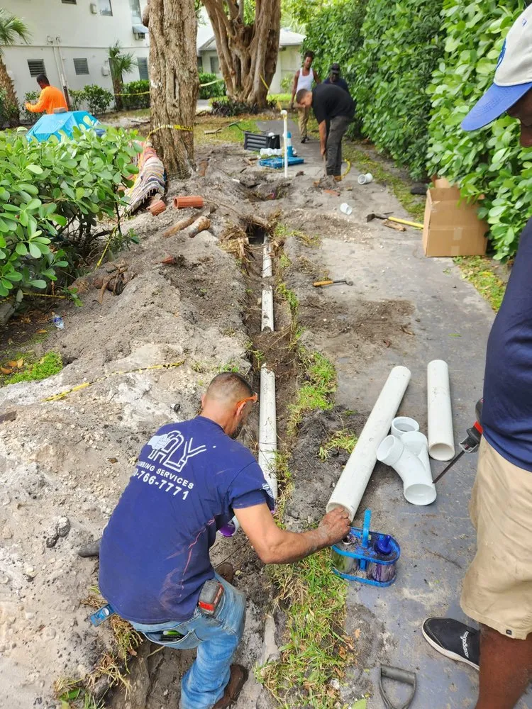 Slide of A-Y Plumbing Services