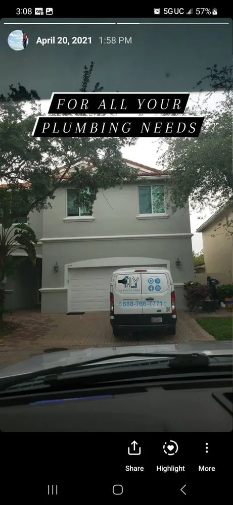 Slide of A-Y Plumbing Services