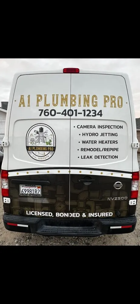 Slide of A1 Plumbing Pro