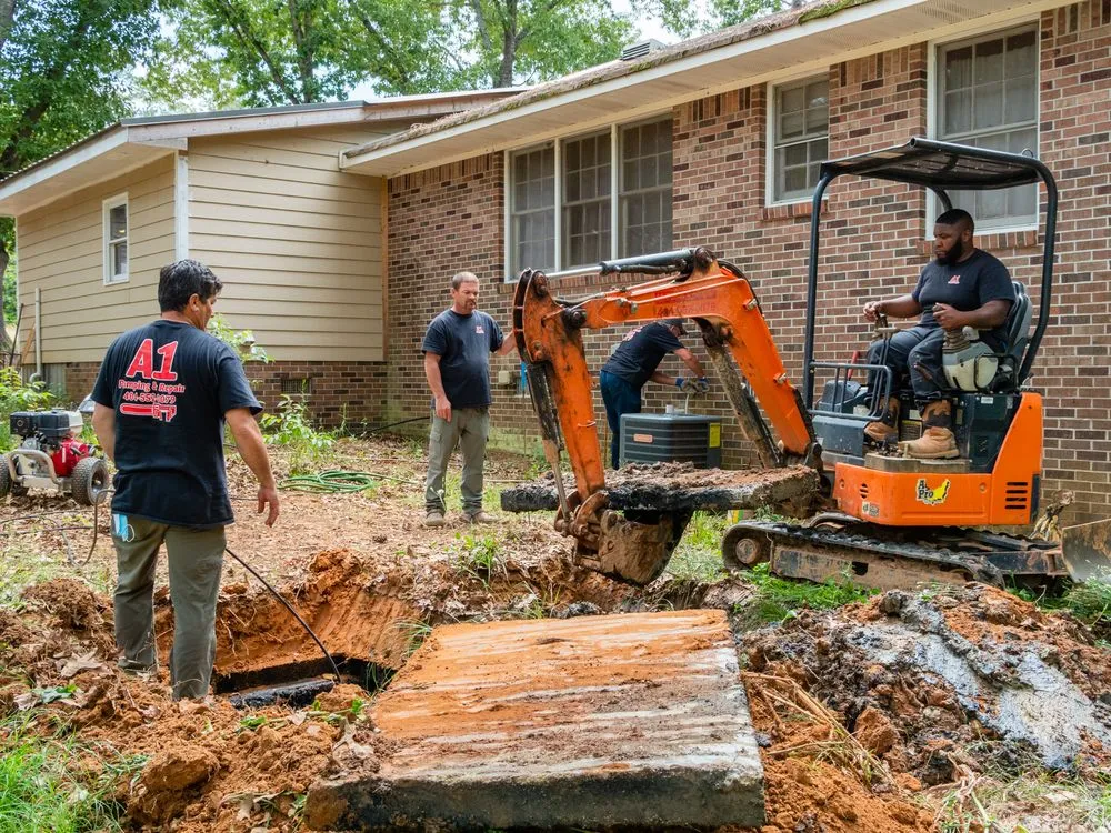 Reliable emergency plumbing in Flovilla, GA by A1 Pumping and Repair