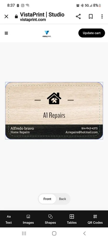 Slide of A1 Repairs