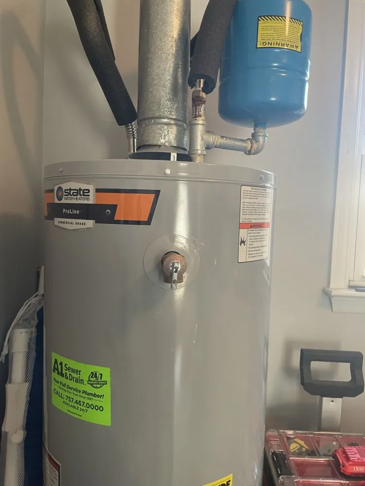 Slide of A1 Sewer & Drain Plumbing and Water Heaters