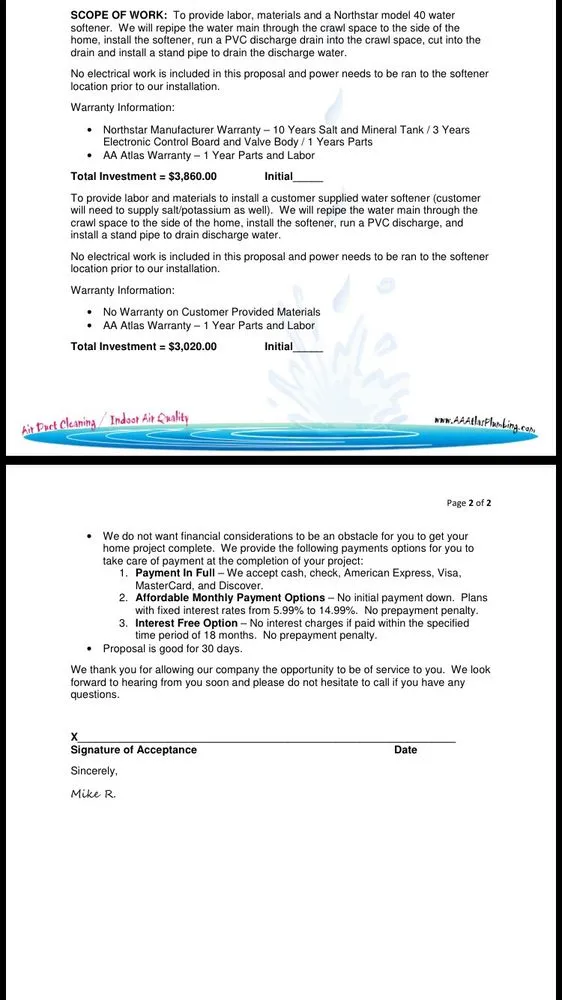 Reliable emergency plumbing experts serving Yorba Linda, CA - AA Atlas Plumbing, Heating, & Air
