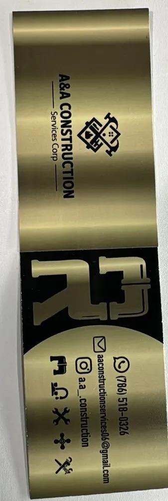 Slide of A&A CONSTRUCTION