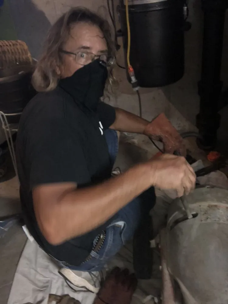 Slide of AA Drain Medic