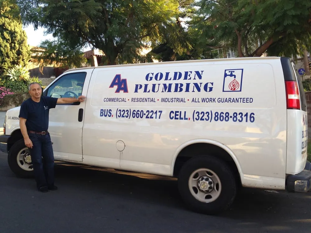 Slide of AA Golden Plumbing