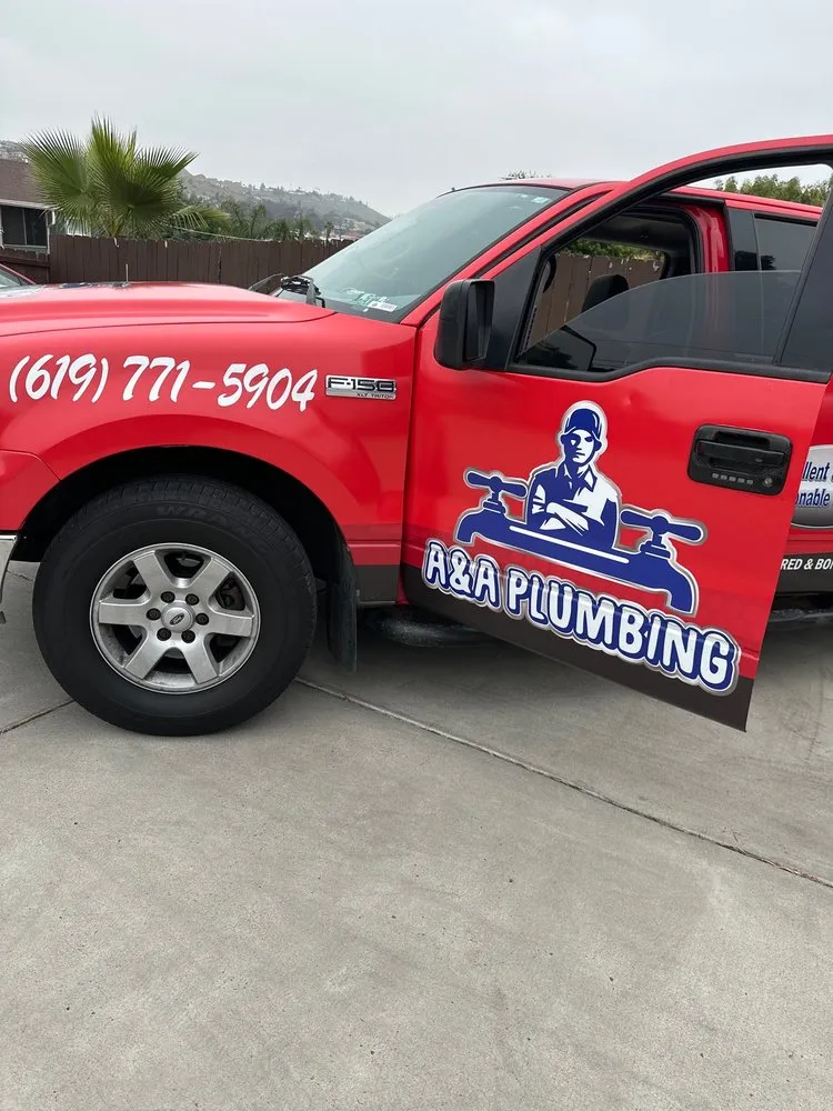 Slide of A&A Plumbing