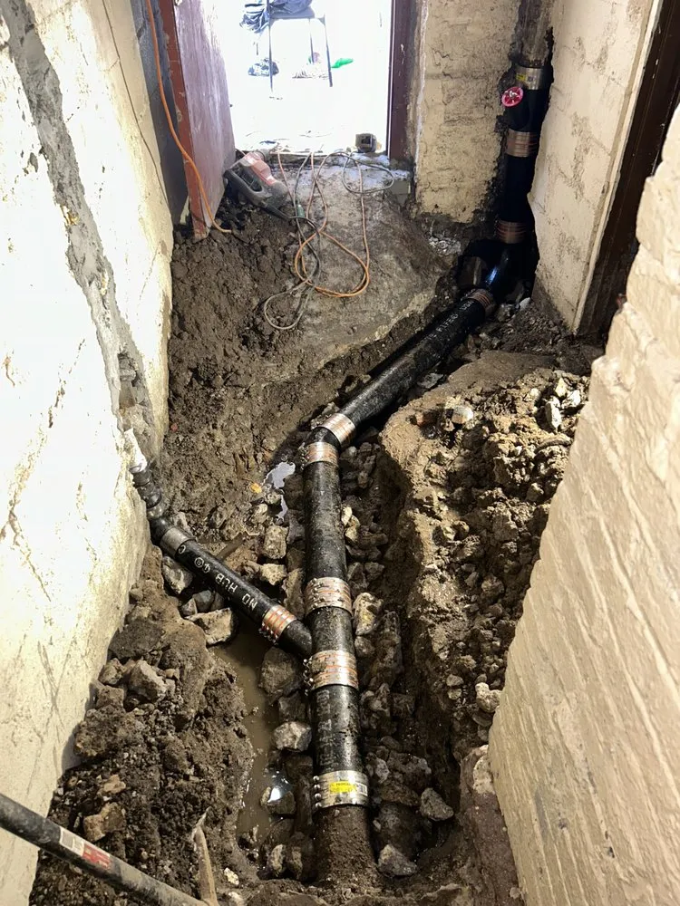 Slide of A&A pro pipe repair and heating services