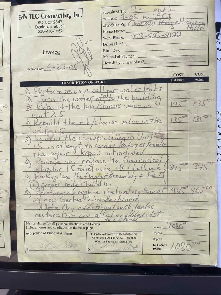 Slide of AAA-Ace Plumbing and Sewer Company