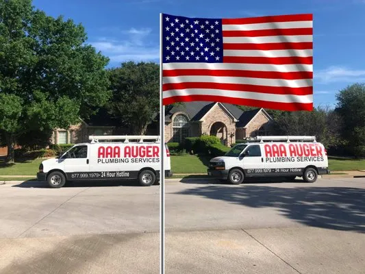 AAA AUGER Plumbing Services Logo