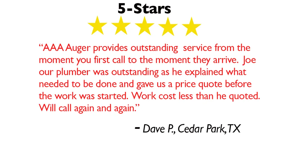 Slide of AAA AUGER Plumbing Services