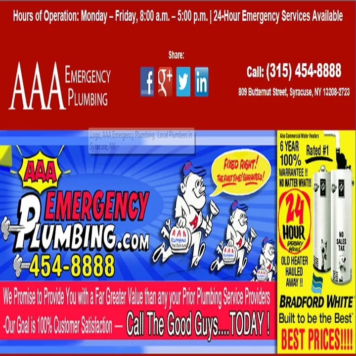 Slide of AAA Emergency Plumbing