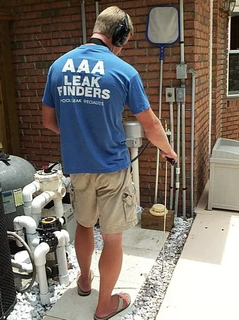 Slide of AAA Leak Finders Inc