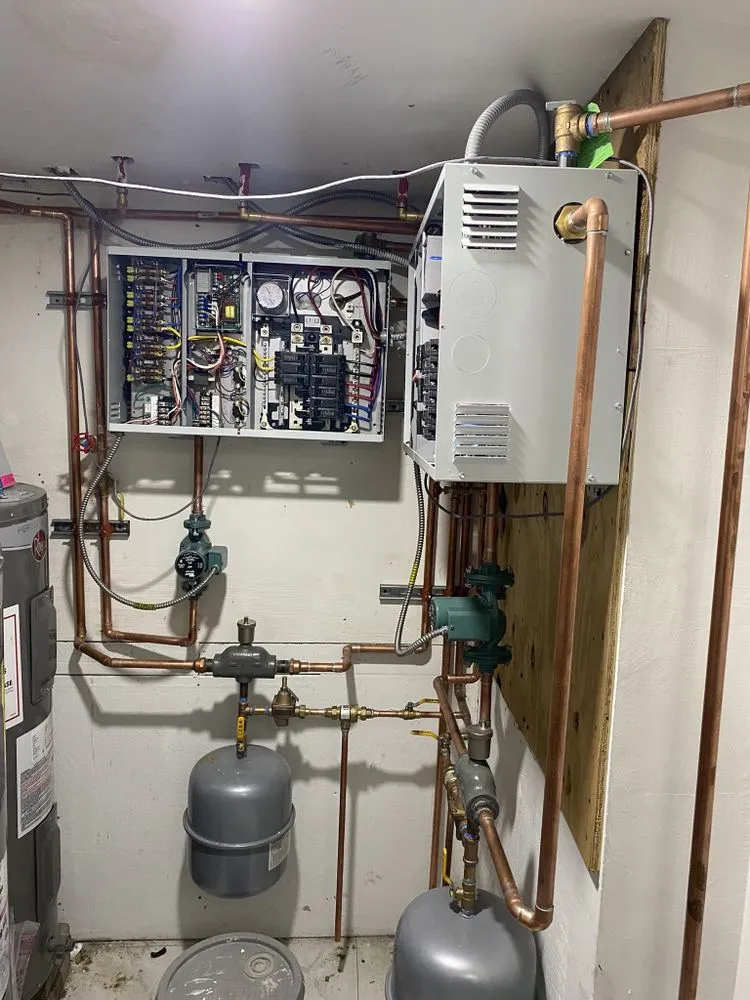Slide of AAA plumbing and heating