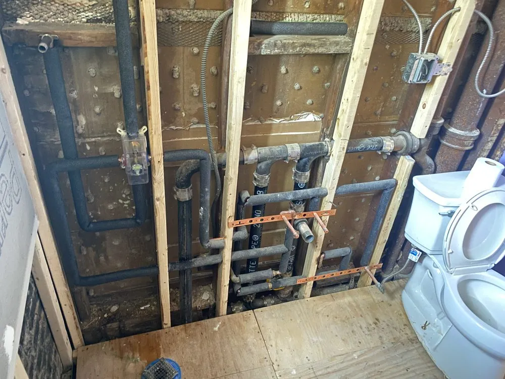 Slide of AAA plumbing and heating