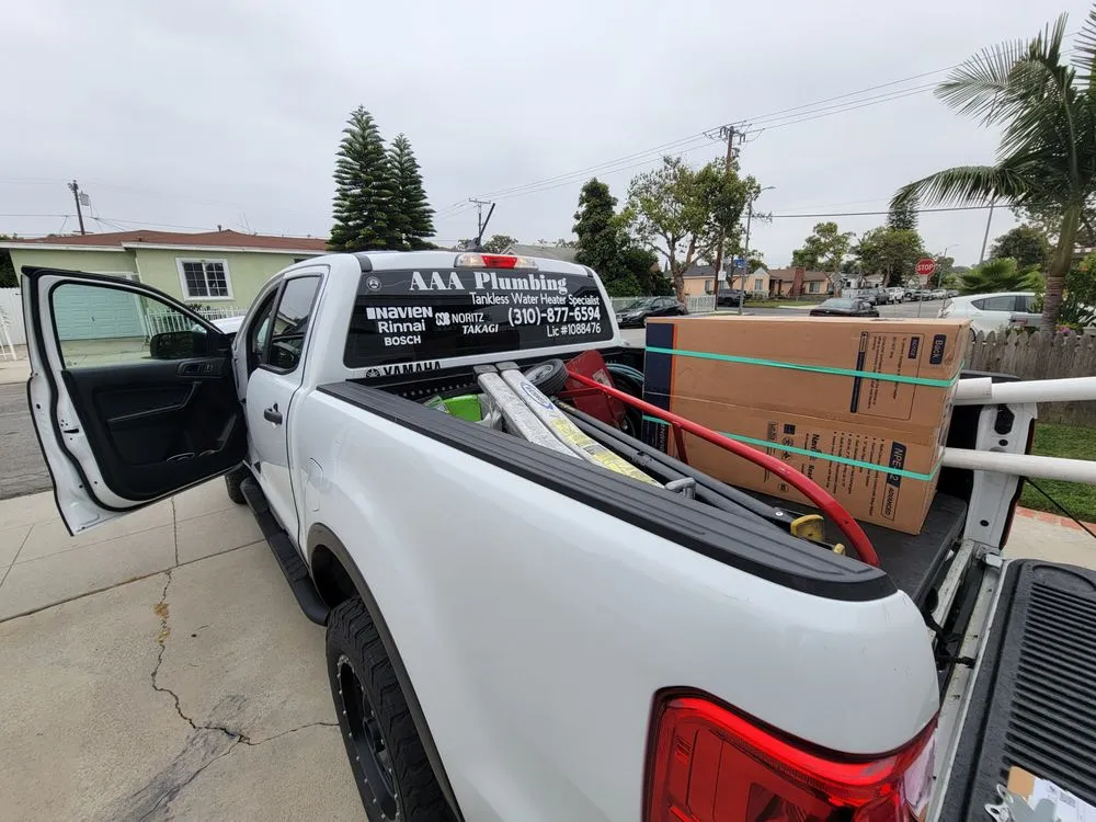 Slide of AAA Plumbing