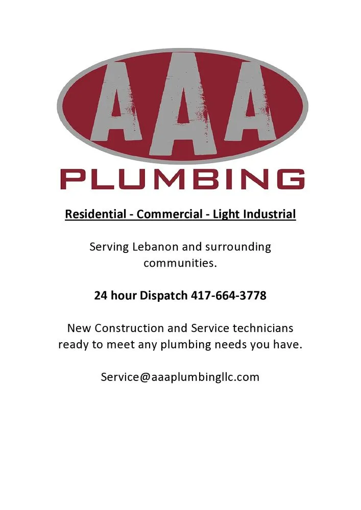 Slide of AAA Plumbing