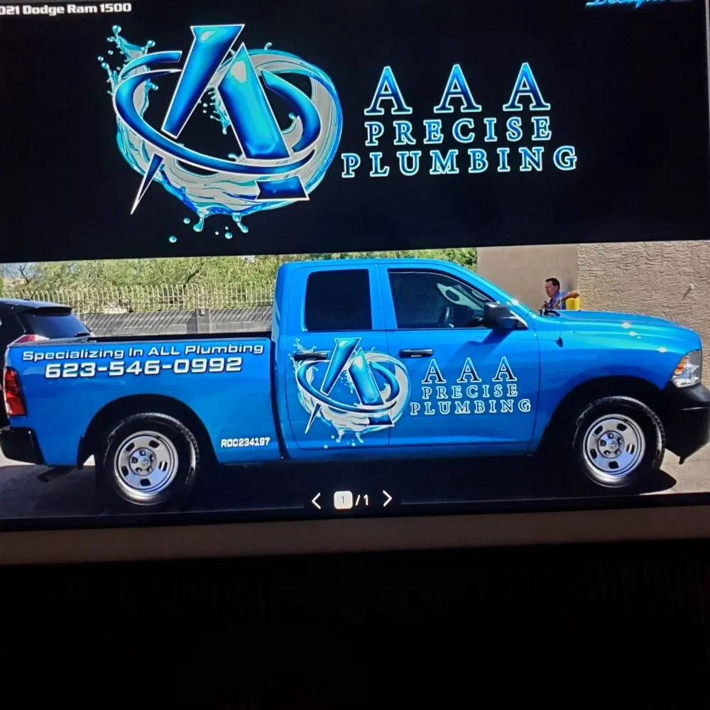 Slide of AAA Precise Plumbing