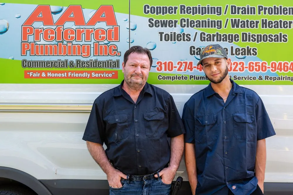Slide of AAA Preferred Plumbing