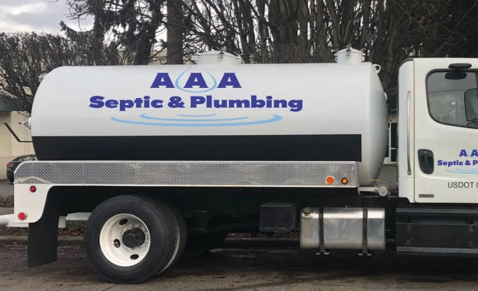 Slide of AAA Septic & Plumbing