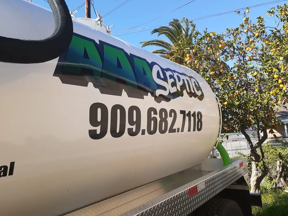 Slide of Aaa septic pumping