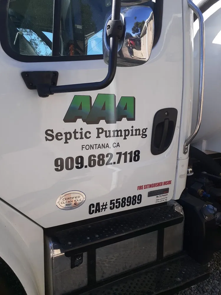 Slide of Aaa septic pumping