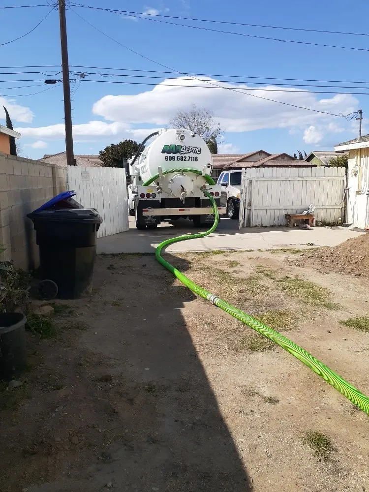 Slide of Aaa septic pumping