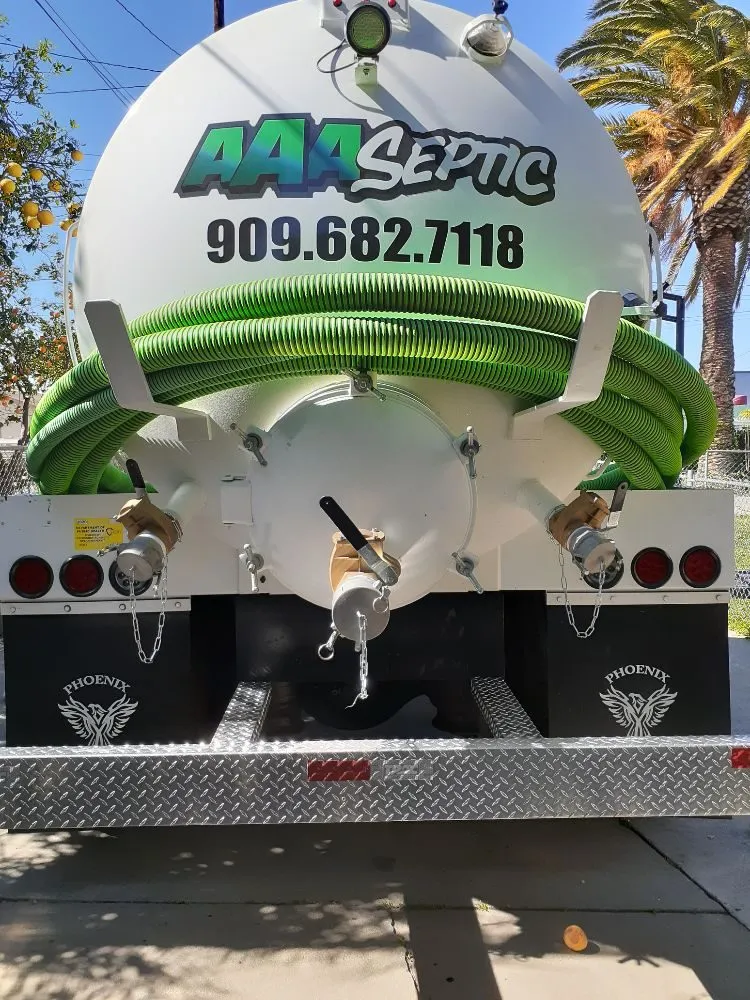 Slide of Aaa septic pumping