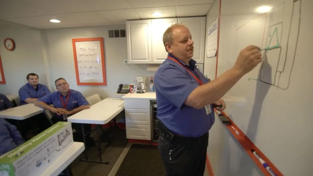 Slide of AAA Service Network & Parts