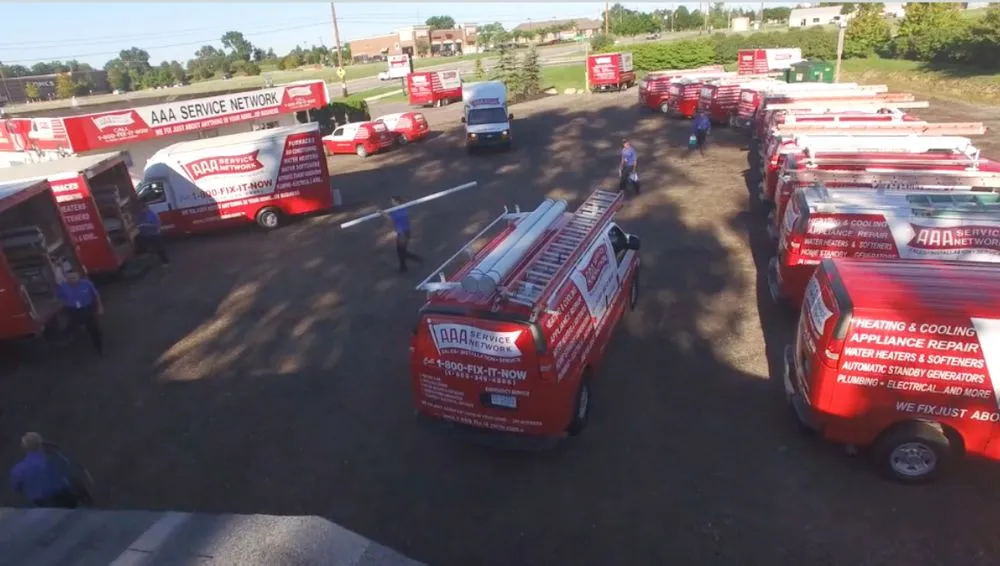 Slide of AAA Service Network