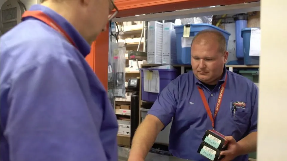 Slide of AAA Service Network