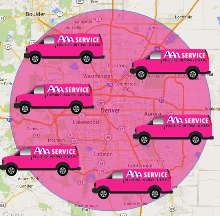 Top-rated plumbing repair experts serving Golden, CO - AAA Service Plumbing, Heating & Electric