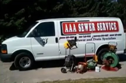 Slide of AAA Sewer Service