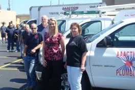 Slide of AAAction Plumbing