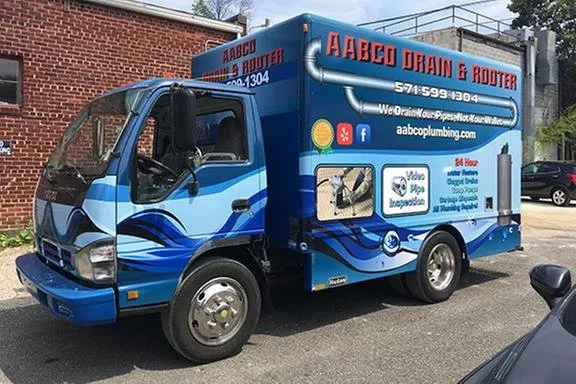 Slide of aabco drain and rooter