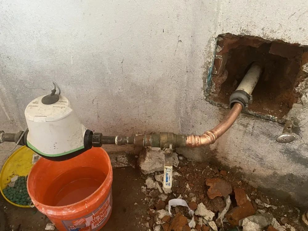 Slide of AAC Sewer and Drain