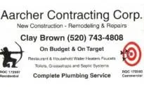 Affordable pipe repair in Tuscon, AZ by Aarcher Contracting
