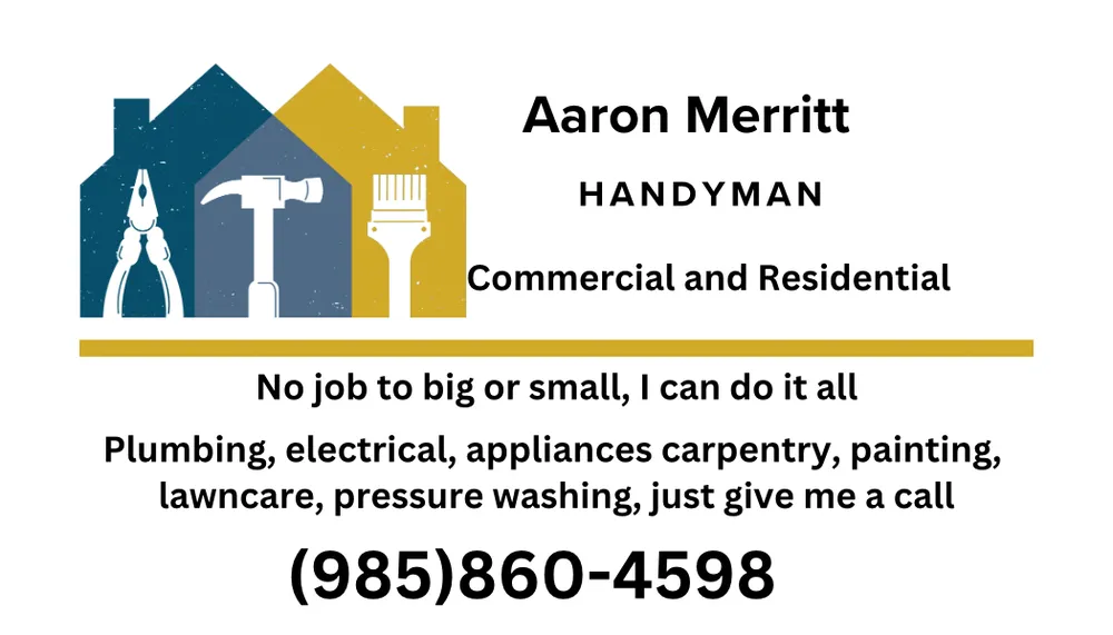 Slide of Aaron Merritt Handyman