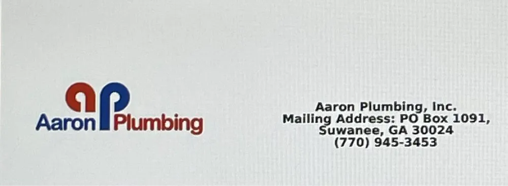 Top-rated emergency plumbing experts serving Suwanee, GA - Aaron Services