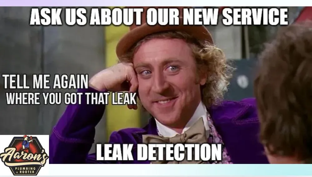 Slide of Aaron's Plumbing & Rooter