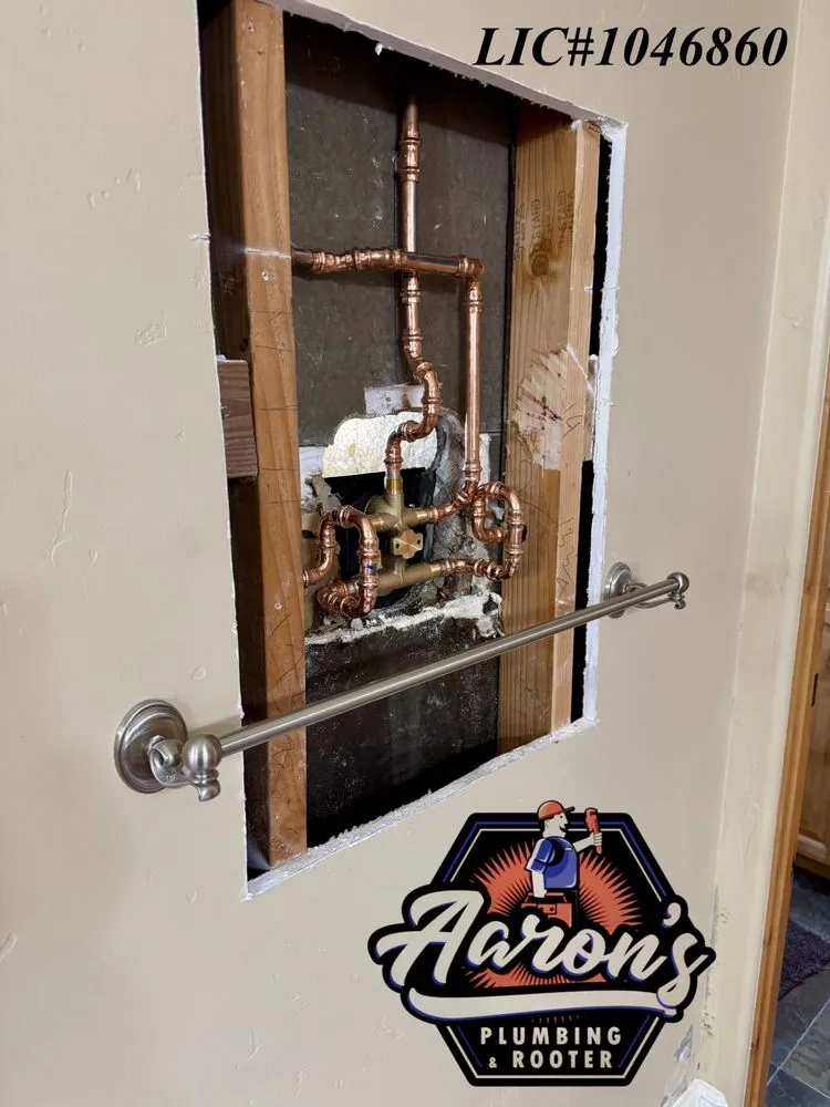 Slide of Aaron's Plumbing & Rooter