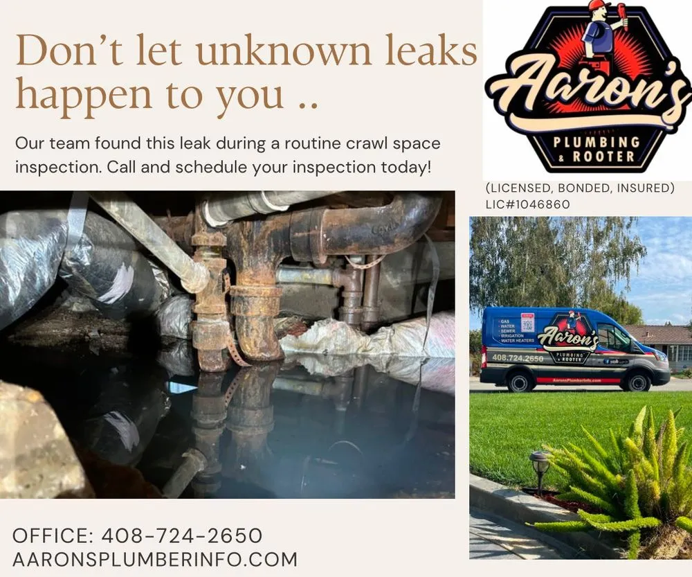 Professional pipe repair experts serving Gilroy, CA - Aaron's Plumbing & Rooter