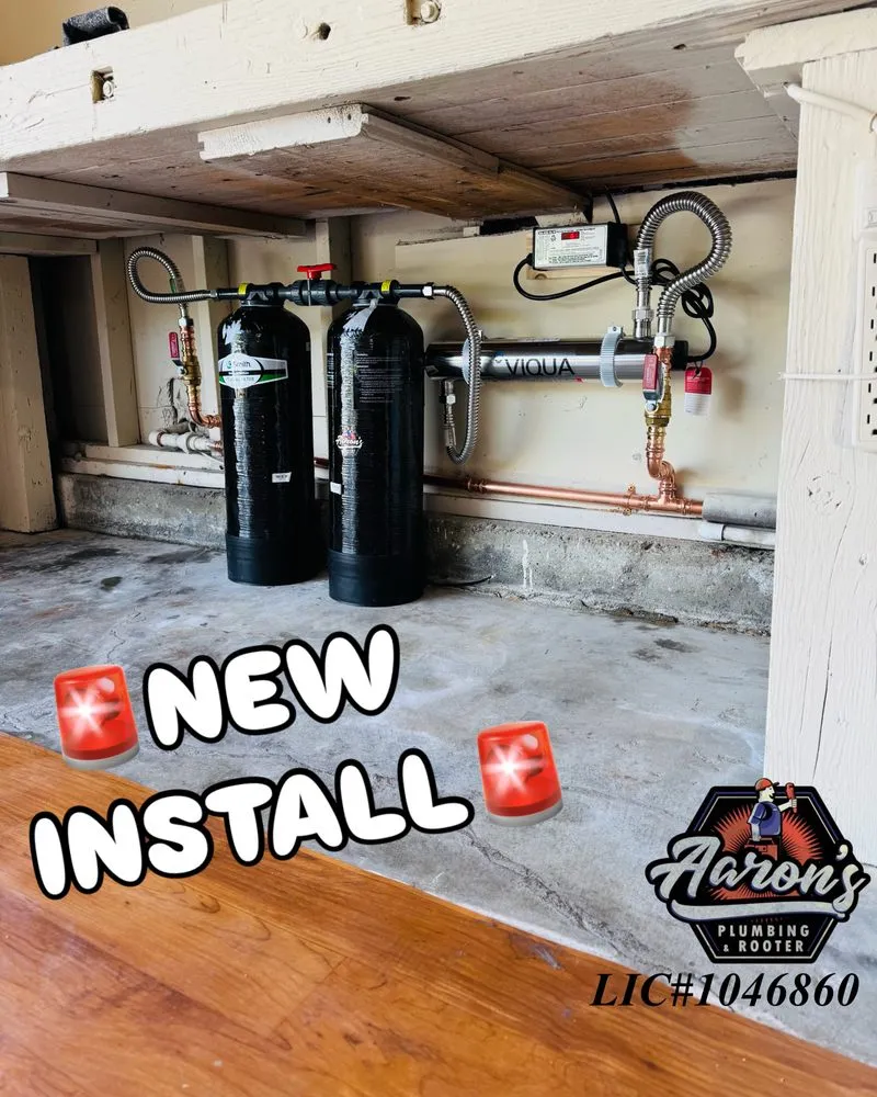 Slide of Aaron's Plumbing & Rooter