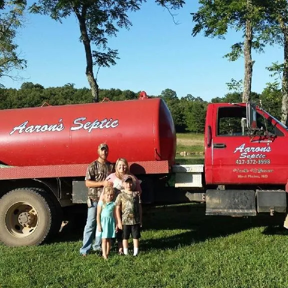 Slide of Aaron's Septic Pumping