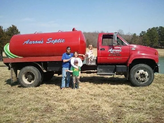 Slide of Aaron's Septic Pumping