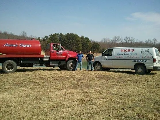 Slide of Aaron's Septic Pumping