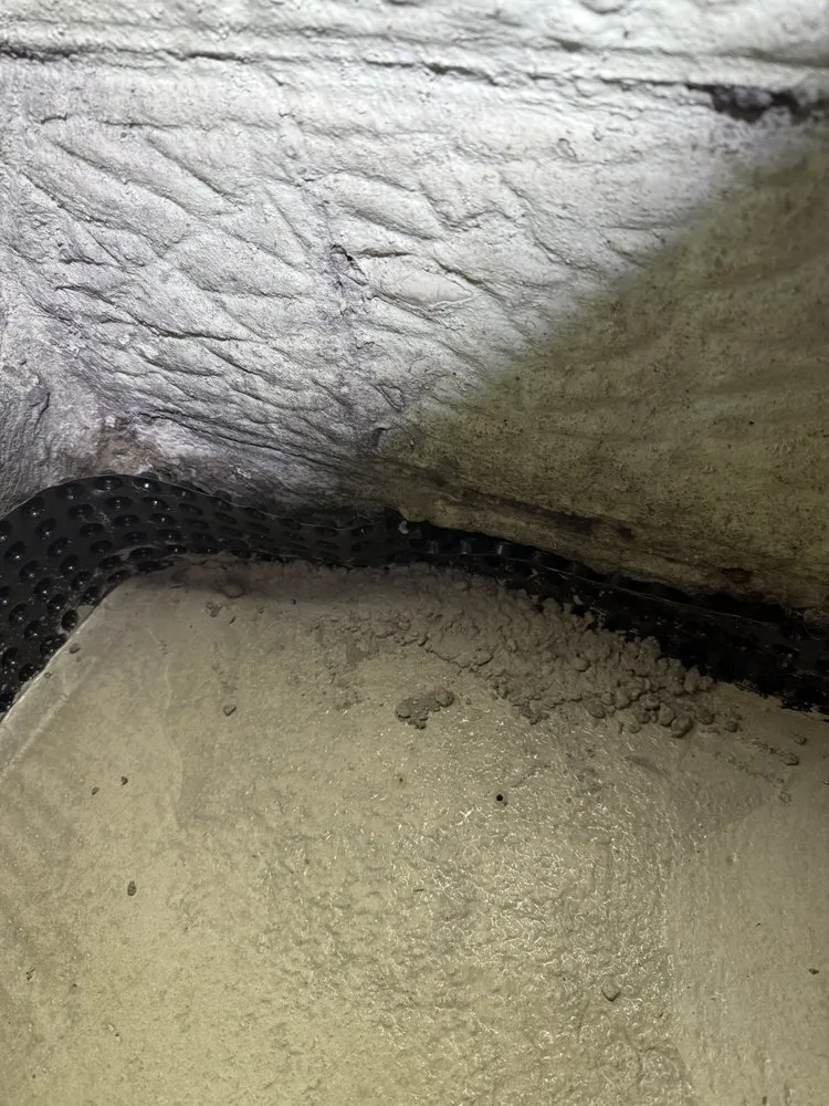 Slide of AB Drain and Construction