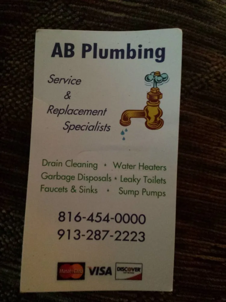 Slide of AB Plumbing