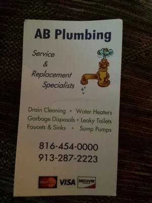AB Plumbing Logo